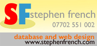 stephen french - database and web design