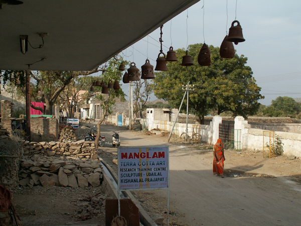 Udai Lal Kumhar's Studio - Moela, Rajasthan